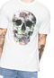 Camiseta Blunt Roses Skull Branca - Marca Blunt