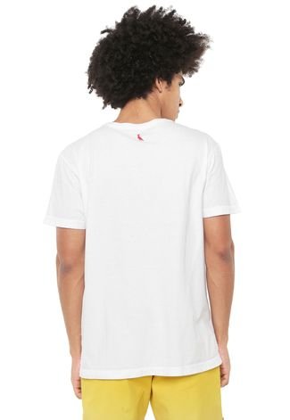 Camiseta Reserva Azulejo Giga Dupla Face Branca