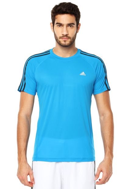 Camiseta adidas Performance perfomance Ess 3S Lw Azul - Marca adidas Performance
