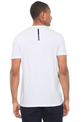 Camiseta Calvin Klein Jeans Raglan Branca