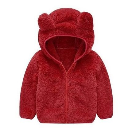 Jaqueta Infantil Menino Urso Inverno Fleece Plush Inverno - Marca Outros