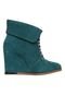 Ankle Boot Cano Verde - Marca Ellus