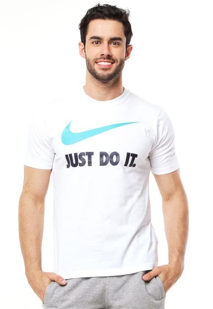 Camiseta Nike Sportswear Jdi Swsoosh Venom Branca - Marca Nike Sportswear