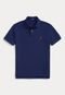 Camisa Polo Polo Ralph Lauren Slim Fit Logo Azul-Marinho - Marca Polo Ralph Lauren