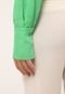 Camisa Cropped Colcci Color Verde - Marca Colcci