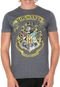 Camiseta Sideway Harry Potter Manga Curta Hogwarts Grafite - Marca Sideway Harry Potter