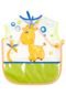 Babador Camiseta de Girafa Maxi Baby Laranja/Amarelo - Marca Maxi Baby