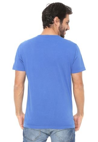 Camiseta Aramis Estampada Azul