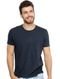 Camiseta Ellus Masculina Cotton Fine Timeless Classic Azul Marinho - Marca Ellus