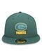 Boné New Era 5950 Green Bay Packers Aba Reta Fitted Verde - Marca New Era