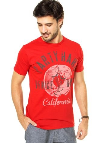 Camiseta FiveBlu Estampa Vermelha