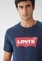 Camiseta Levis Logo Azul - Marca Levis
