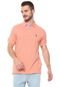 Camisa Polo Aleatory Reta Lisa Laranja - Marca Aleatory