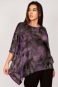 Blusa Poncho Baguari Amplo Constelação - Marca Amazonia Vital