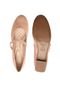 Scarpin Beira Rio Boneca Nude - Marca Beira Rio