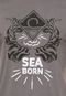 Camiseta Manga Curta Juice It Sea Born Cinza - Marca Juice It