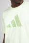 Camiseta adidas Performance Future Icon Logo Verde - Marca adidas Performance