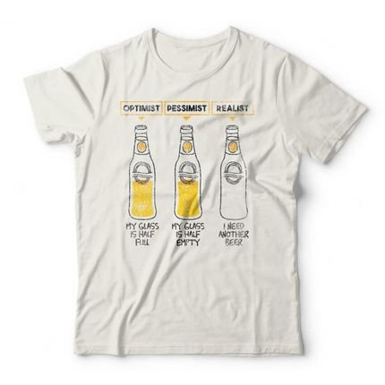Camiseta Realista - Off White - Marca Studio Geek 