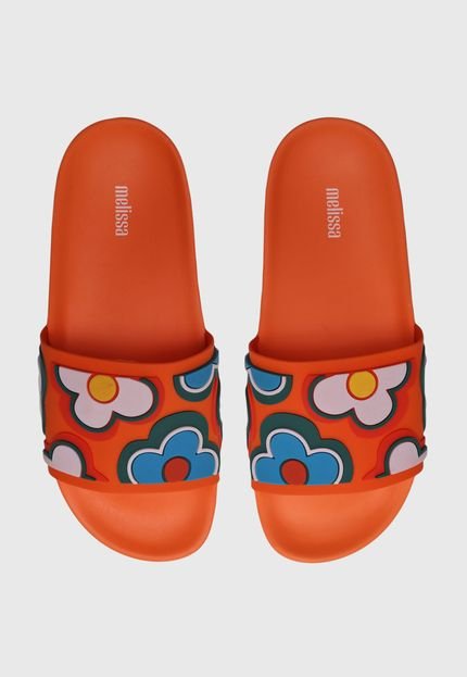 Rasteira Slide Chill Laranja - Marca Melissa