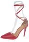 Scarpin DAFITI SHOES Dorsay Vermelho - Marca DAFITI SHOES