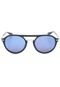 Óculos de Sol Khatto Redondo Azul/Preto - Marca Khatto