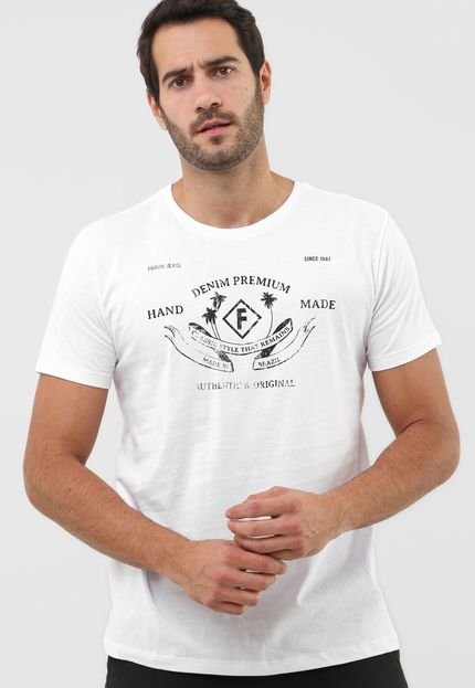 Camiseta Forum Lettering Branca - Marca Forum