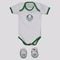 Kit Body Palmeiras Torcida Branco - Marca Torcida Baby