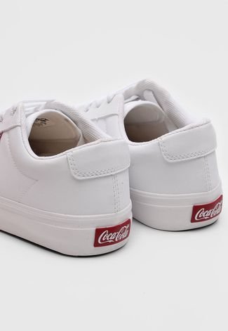 Tênis Coca Cola Shoes Ground Branco