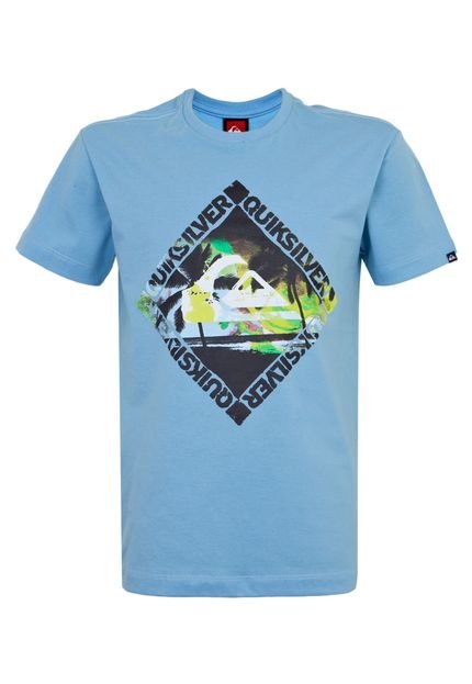Camiseta Quiksilver Surf Shiver Azul - Marca Quiksilver