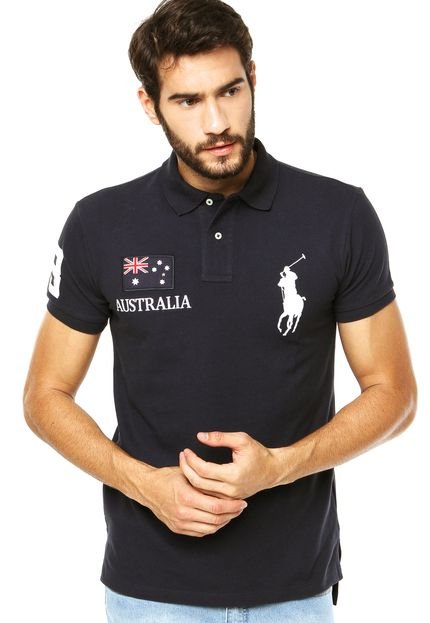 Camisa Polo Ralph Lauren Austrália Azul - Marca Polo Ralph Lauren