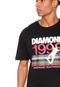 Camiseta Diamond Supply Co Nineties Preta - Marca Diamond Supply Co