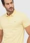 Camisa Polo Aramis Reta Textura Amarela - Marca Aramis