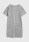 Vestido Calvin Klein Kids Infantil Logo Cinza - Marca Calvin Klein Kids