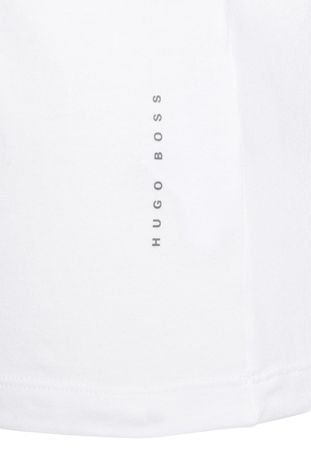 Conjunto 2 Camisetas Gola V BOSS Branco