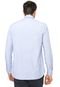 Camisa Lacoste Slim Listrada Azul - Marca Lacoste