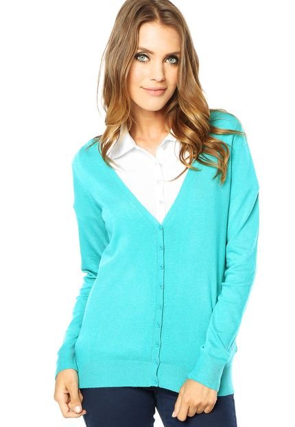 Cardigan Benetton Blast Azul - Marca Benetton