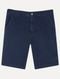 Bermuda Ellus Masculina Sarja Slim Color Twill Power Azul Marinho - Marca Ellus