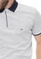 Camisa Polo Tommy Hilfiger Regular Oxford Cinza - Marca Tommy Hilfiger