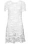 Vestido Michael Kors ROMNTC ROSE Branco - Marca Michael Kors