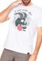 Camiseta HD Skull Roses Branca - Marca HD