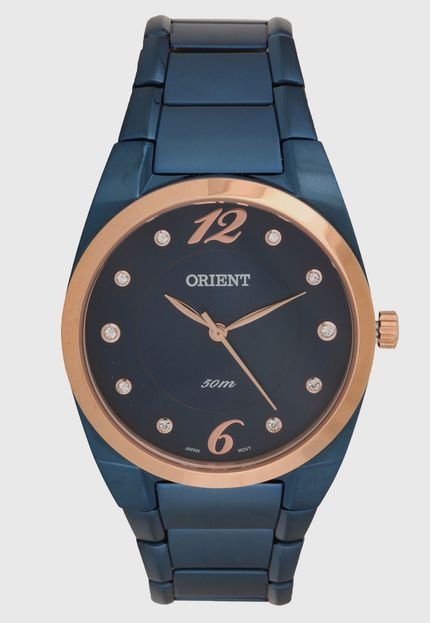 Relógio Orient  FASS0001-D2DX Azul/Cobre - Marca Orient