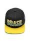 Boné Fifa Club Brasil Aba Curva Preto - Marca Licenciados Copa do Mundo