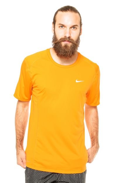 Camiseta Nike Df Miler Laranja - Marca Nike