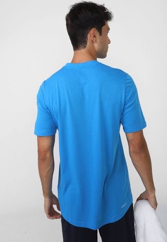 Camiseta adidas Performance D2m Feelready Azul