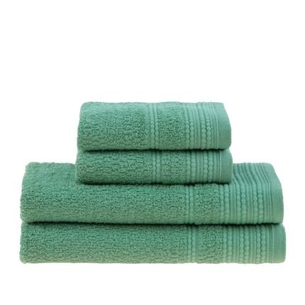 Jogo de toalhas Buddemeyer Olímpia Banho Verde 4 peças - Marca Buddemeyer