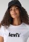 Camiseta Levis Reta Logo Branca - Marca Levis