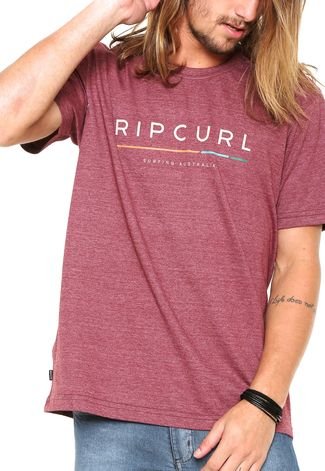 Camiseta Rip Curl Revival Vinho