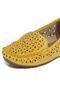 Mocassim Vizzano Lasercut Amarelo - Marca Vizzano