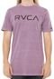 Camiseta RVCA Pigment Lilás - Marca RVCA