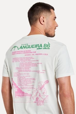 Camiseta Estampada Enredo 86 Reserva Off-white